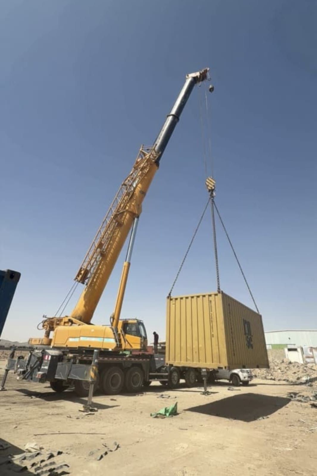 كرين 7 طن للإيجار في الرياض